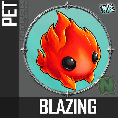 World Zero WZ - PET with PERFECT PERKS - BLAZING ESSENCE