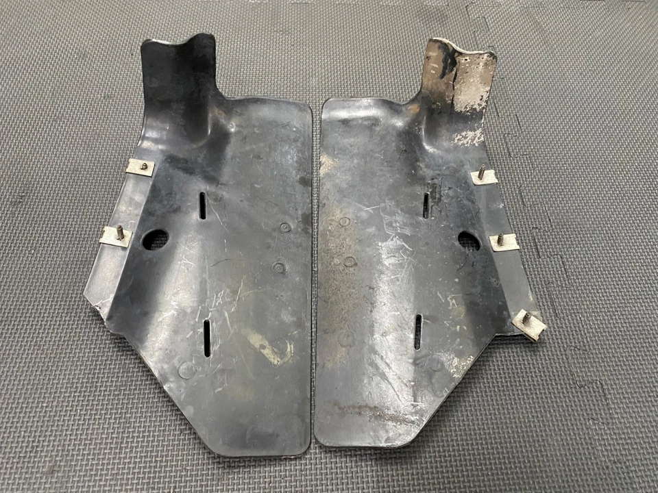 1996 Polaris Xplorer 400L LEFT RIGHT RADIATOR GUARDS SHROUDS H130 - Image 2 of 4