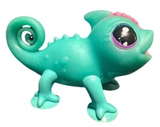 LITTLE LIVE PETS SUNNY THE BRIGHT LIGHT GREEN CHAMELEON COLOR CHANGES WITH SOUND