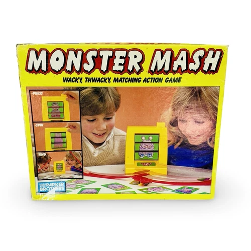 Vintage 1987 Monster Mash Parker Brothers Action Game Wacky-Thwacky