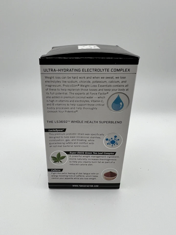 FORCE FACTOR ProbioSlim Pérdida de Peso Esencial Completo Diario Salud Digestiva a Foto 4 de 4