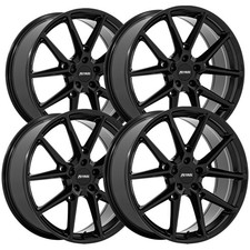 Set Of 4 Petrol Pe002 P1e 19x8 5x110 40mm Gloss Black Wheels Rims 19 Inch