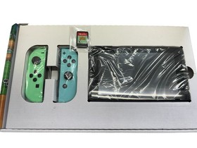 Nintendo Switch Animal Crossing New Horizon Special Edition With Game - Mint !!