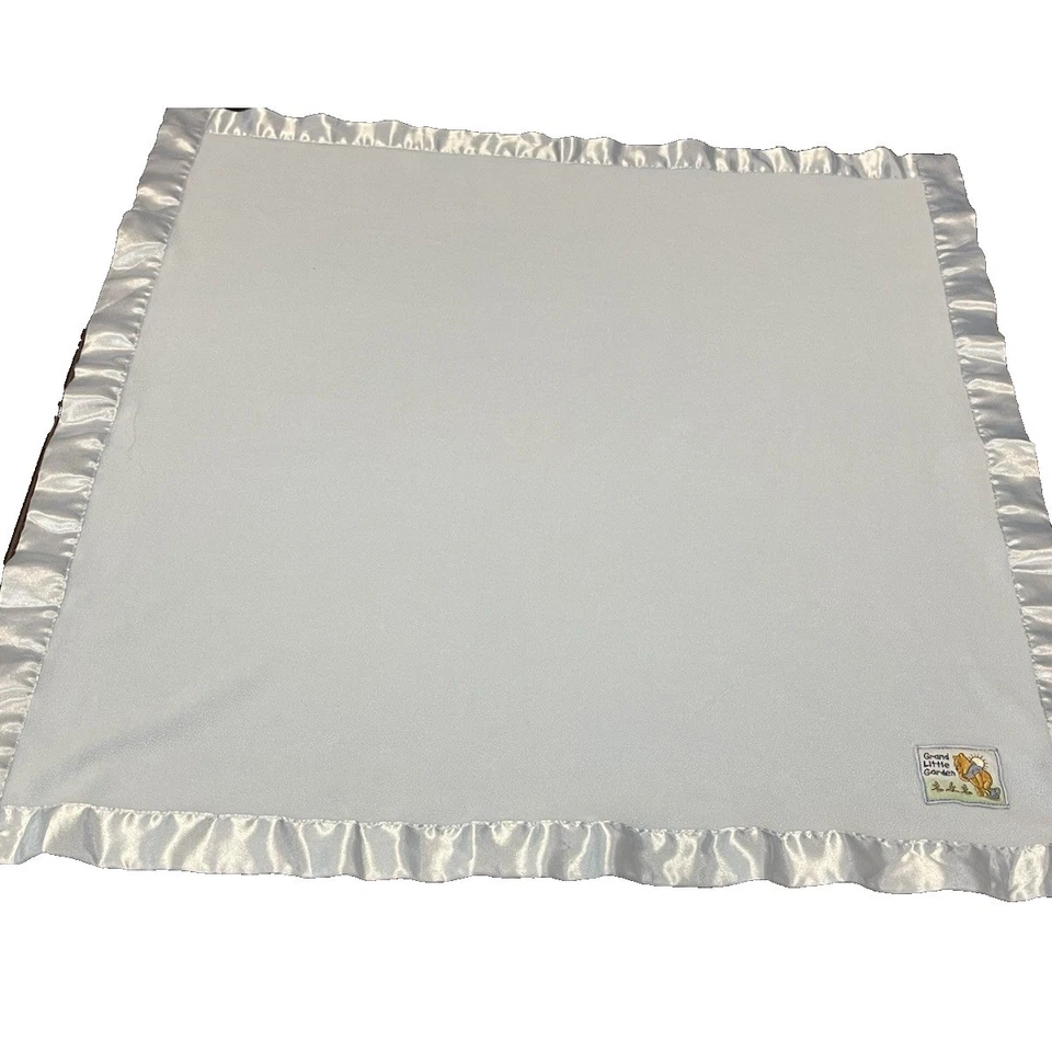 迪士尼小熊维尼蓝色毯子抓绒缎装饰大小花园 — 第 2/4 张图片