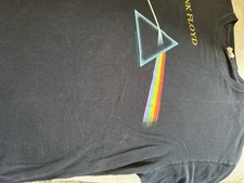 Vintage Pink Floyd Dark Side Of The Moon Band T-Shirt Mens Size XL 90  s Anvil