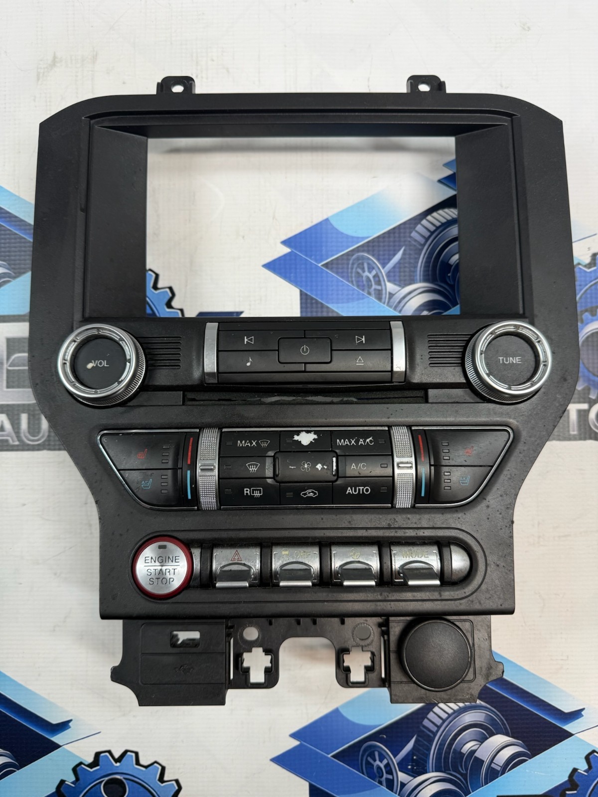 2015-2023 Ford Mustang 8" Touch Screen Radio Display Bezel + A/C Control