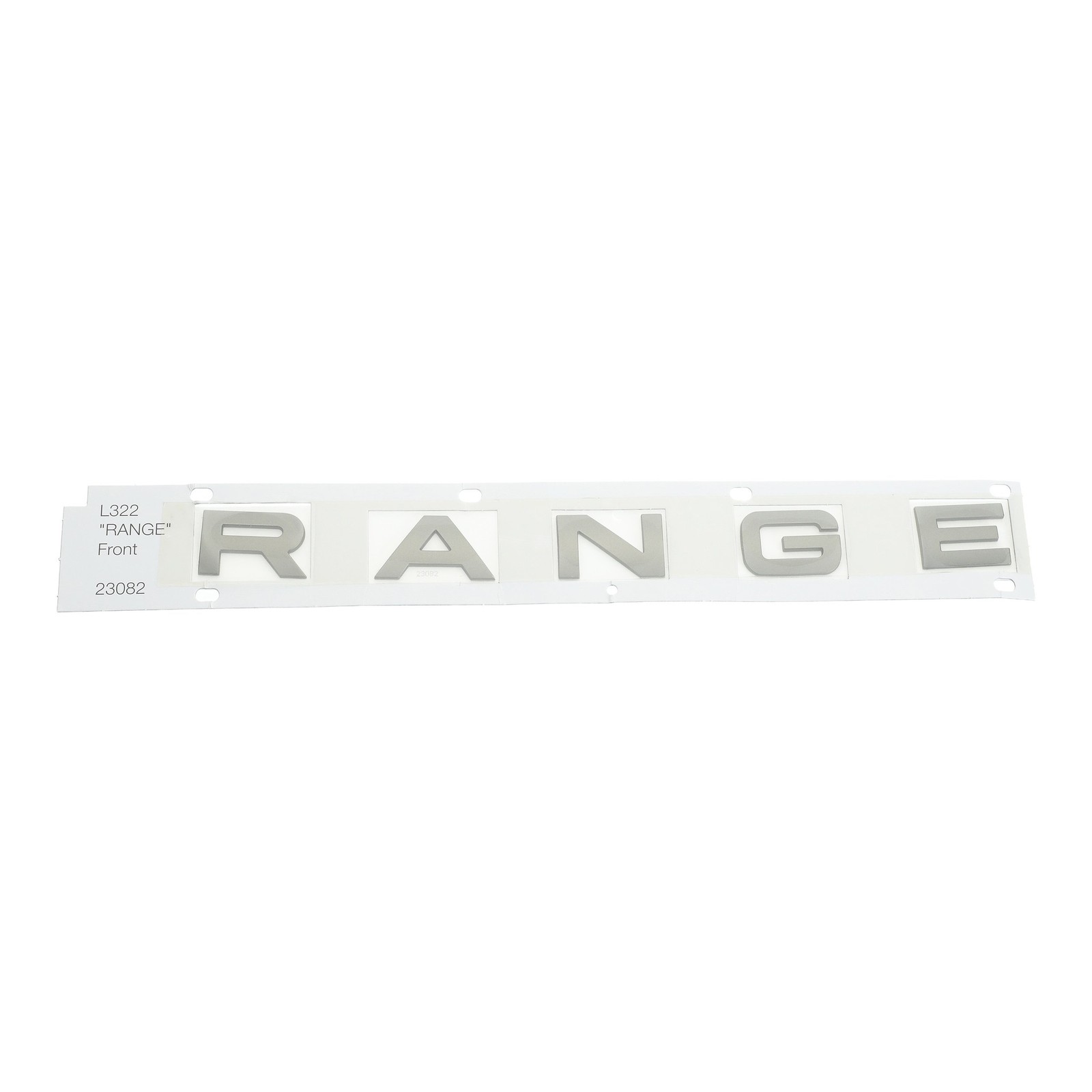 Emblema de nombre de capó para Land Rover Range Rover 2003-2005 (P/N DAB000061)