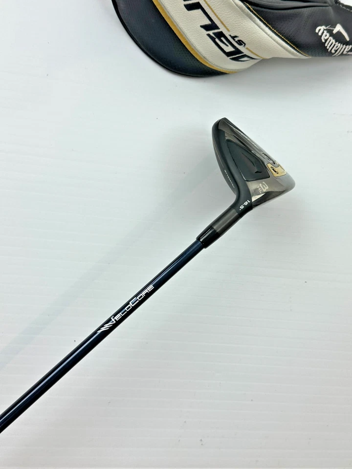 CALLAWAY ROGUE ST LS 3 WOOD HL 16.5 DEGREE EXTRA STIFF VELOCORE VENTUS SHAFT - Image 3 of 4