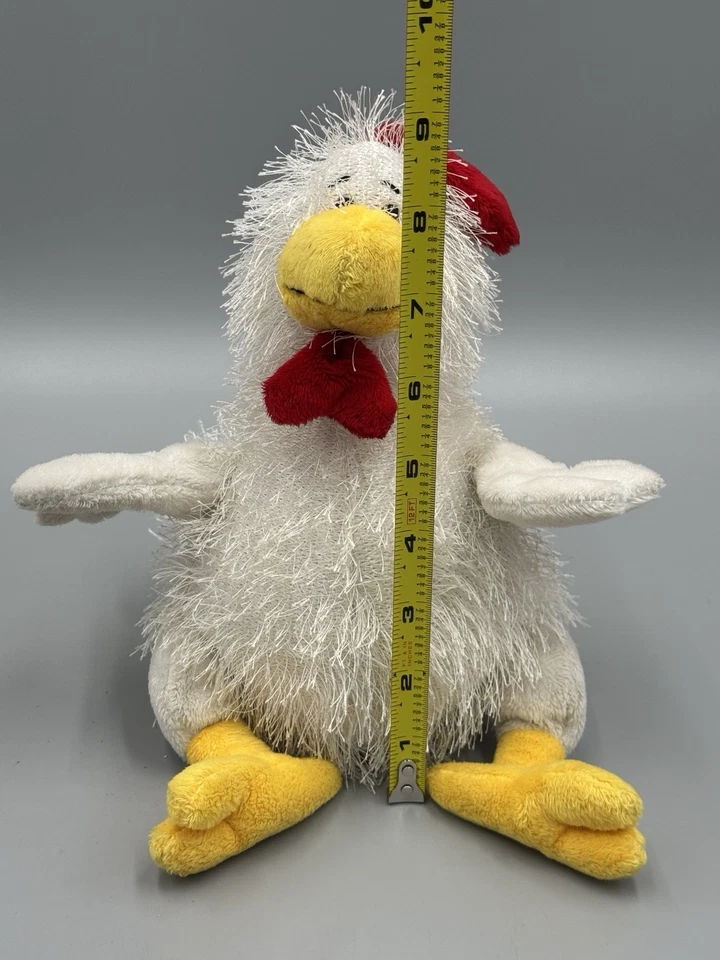 Ganz Webkinz Chicken HM205 Plush 8” Rooster Stuffed Animal No Code - Image 3 of 4