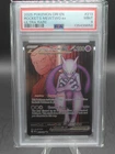Team Rocket's Mewtwo ex 213/182 Ultra Rare Holo Sv10 Destined Rivals EN PSA 9