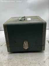 Vintage Argus 300 Green Anastigmat Lens Film Slide Projector With Case