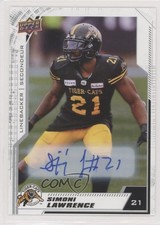 2020 Upper Deck CFL Auto Simoni Lawrence #179 Auto d7u