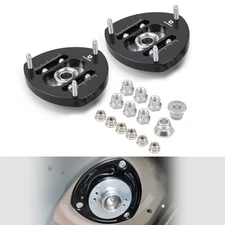 BEVINSEE Adjustable Front Camber Plates For VW For Golf MK7 For Audi A3 GEN3