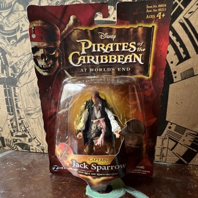 Zizzle Pirates of the Caribbean Captain Jack Sparrow World's End action figure 
