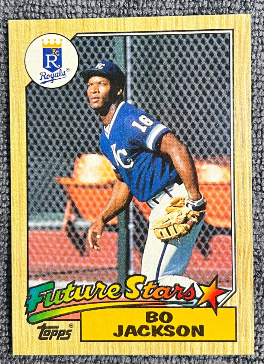 1987 Topps - Future Stars Bo Jackson #170 (RC) Rookie Kansas City Royals