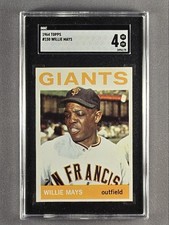 Vintage Willie Mays Baseball Card Timeline: 1951-1974 66