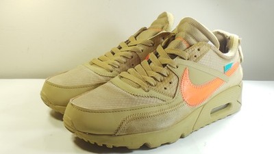2019 NIKE AIR MAX 90 OFF WHITE AA7293-200 DESERT ORE 8 FORCE MAX 1 180 90 95 97