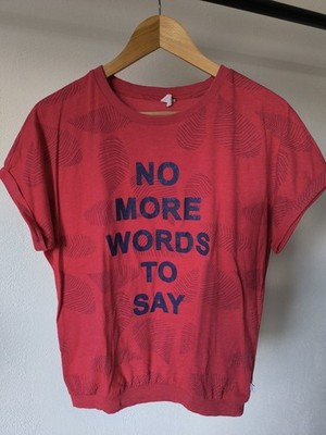  Q/S by s.Oliver T-Shirt Rot Statement Print Gr. S  