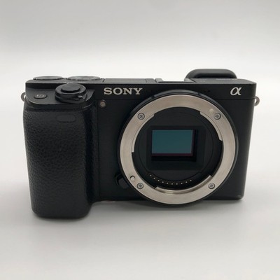 Sony Alpha A6300 Mirrorless Black Camera Body with Accessories Excellent