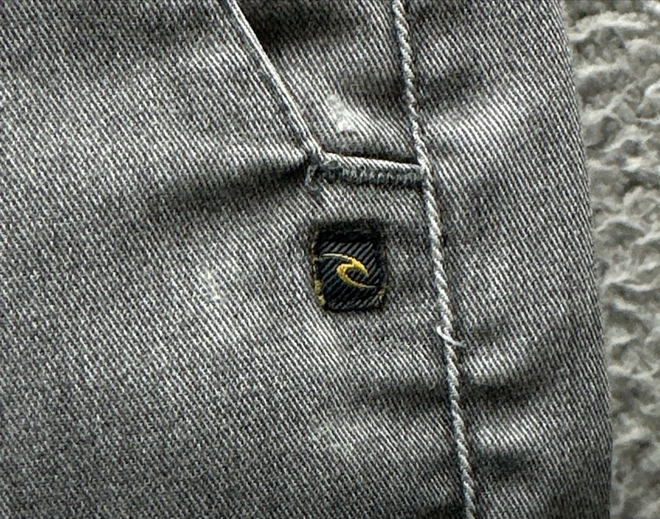 Rip Curl Shorts Mens 30 Gray Chino Twill Casual Custom Fit - Image 4 of 4