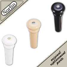 Norlin End Pin Strap Button w/ Abalone Dot for Gibson® Acoustic Guitars