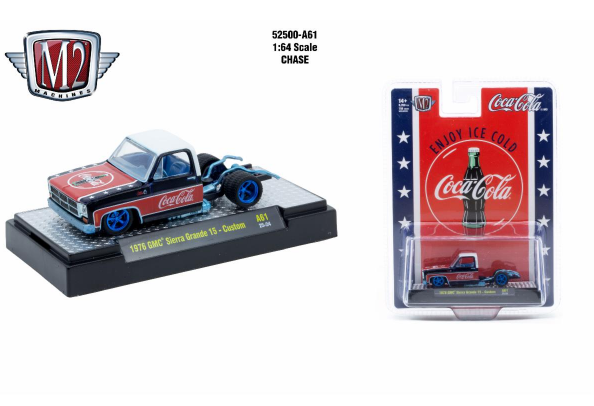 M2 Machines Coca-Cola Release A61 1976 GMC Sierra Grande 15 Custom