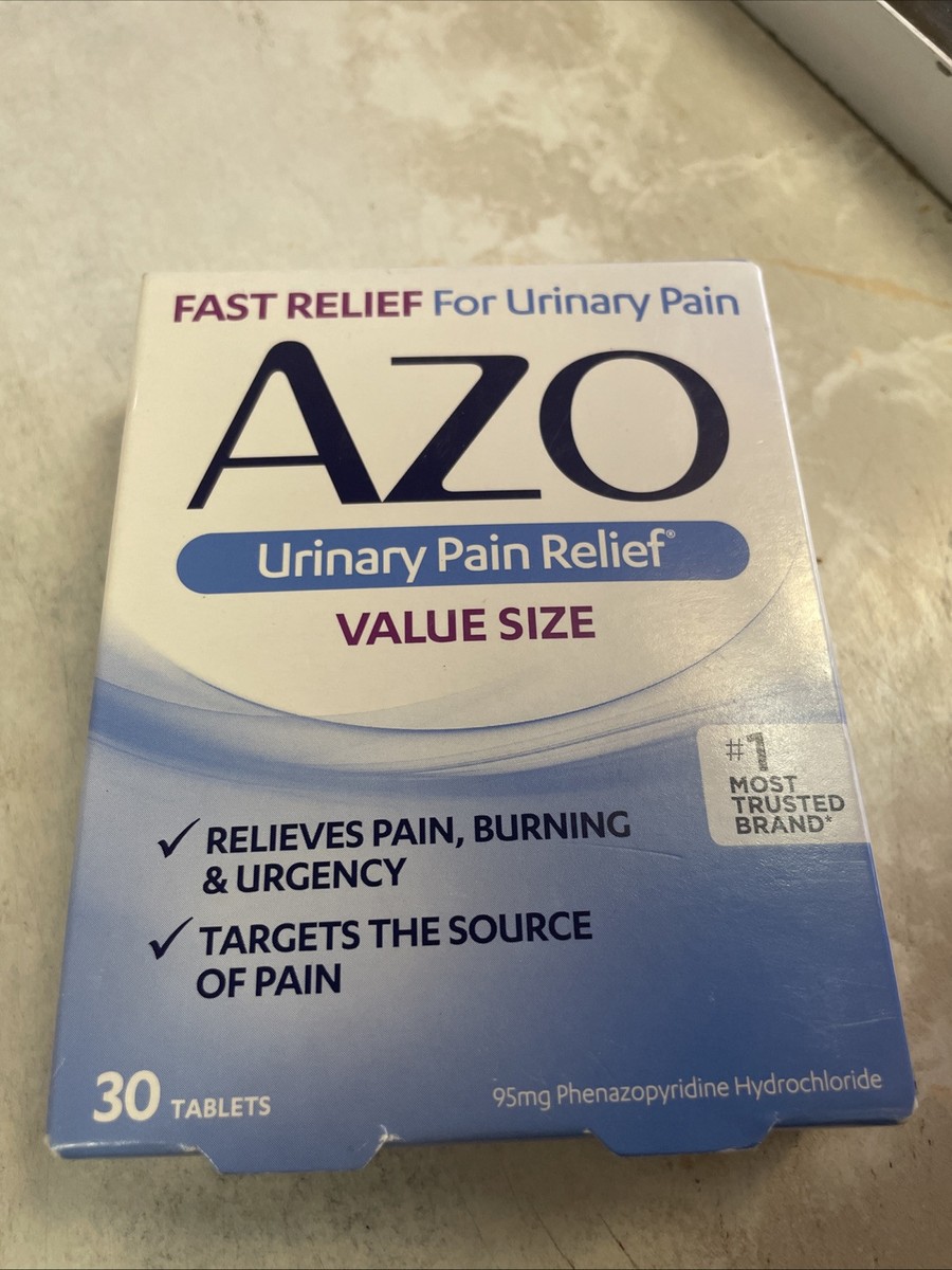 AZO Standard Urinary Pain Relief Tablets, 30 Count