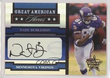 2005 Leaf Rookies & Stars Signatures 73/100 Nate Burleson #GAH-20 Auto 2r5