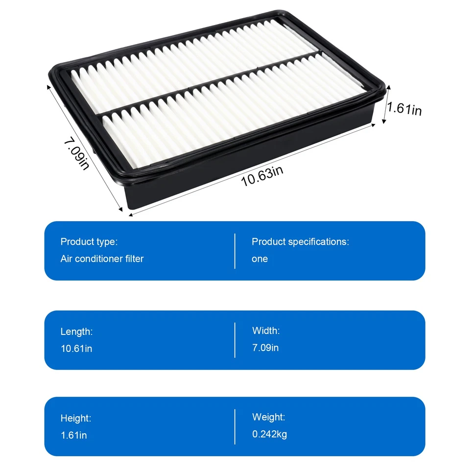 Nuevo Kit Filtro Aire Motor y Cabina para Mazda CX5 2014-2022 6 2014-2020 L4 2.5L Foto 2 de 4