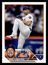 Max Scherzer 2023 Topps #21 New York Mets BASEBALL *103