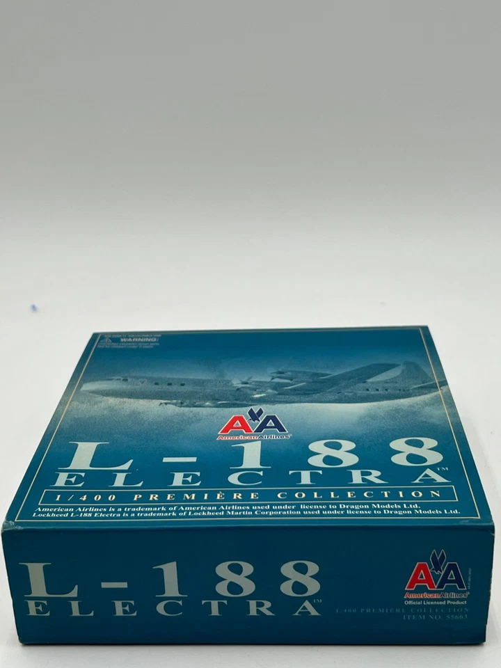 American Airlines Lockheed L-188 Electra Diecast Model N6127A Turboprop RARE NEW - Image 2 of 4