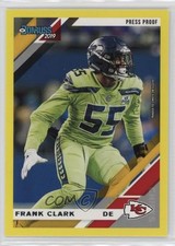 2019 Panini Donruss Press Proof Yellow Frank Clark #232 0c4