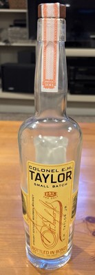 Colonel EH Taylor Small Batch Bourbon Bottle 750ml EMPTY