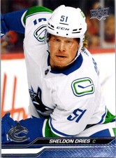 2023-24 Upper Deck Sheldon Dries Vancouver Canucks #178