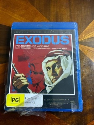 EXODUS (1960) - BLURAY Otto Preminger Paul Newman BRAND NEW!