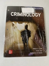 Criminology by Freda Adler, Gerhard O. W. Mueller and William S. Laufer...