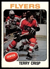 1975-76 O-Pee-Chee Vintage Hockey Terry Crisp #337 VIEW SCAN