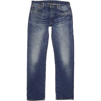 Levi's 504  Herren Blau Straight Regular  Jeans W33 L33 (81146)