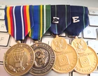 US NAVY- 4- MEDAL RASCK SEE STORE WW1-WW2 MEDALS - MILITARY CURRENCY-PCGS COINS