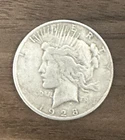 1928 S Peace Silver Dollar 90% - Fine - San Francisco Mint