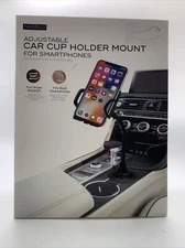 iWorld Adjustable Car Cup Holder Mount For Smartphones 
