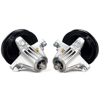 (2) Spindle Assemblies Fits Cub Cadet 42'' LT42 LX42 XT1-LT42 618-06976 918-06976