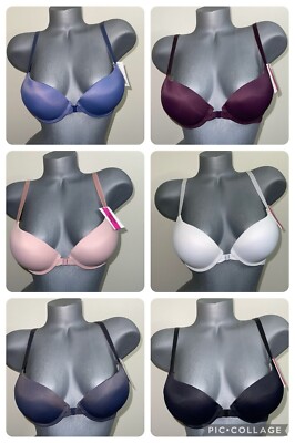 Super Extra Push Up Extreme Padded Maximum Lift Add Two Cup Bra Front Close. NWT