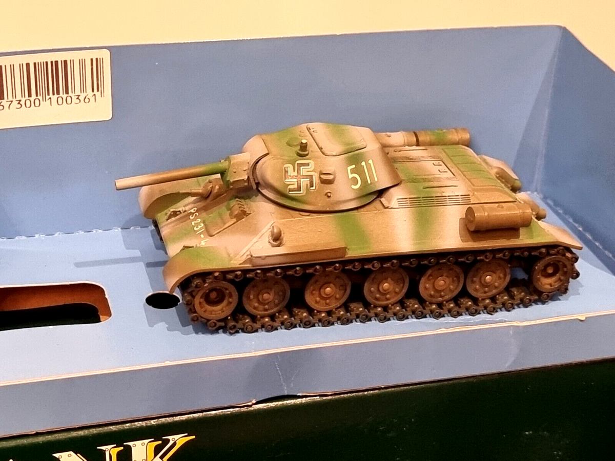 Tank Museum 1942 German Captured Russian T-34/76 Tank Panzer 1/50