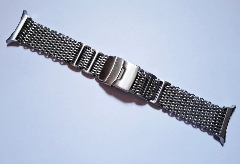 TAURUS SHARK H-LINK MESH DIVERS STRAP BAND FOR SAMSUNG GALAXY WATCH ULTRA 47MM Foto 3 de 4