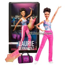 Year 2018 Barbie You Can Be Anything Signature Doll Gymnast LAURIE HERNANDEZ
