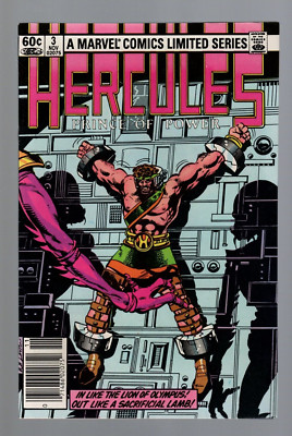 HERCULES # 3, Vol. 1, Marvel 1982,  FN+/VFN (1-/1-2)