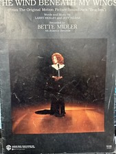 1989 Sheet Music THE WIND BENEATH MY WINDS Henley/Silbar 