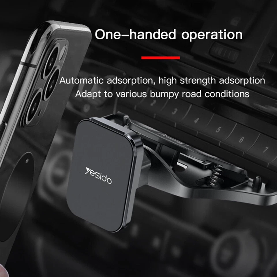 NEW 360º Magnetic Car CD Slot Air Vent Mount Holder Stand Cradle For Phone GPS - Image 4 of 4