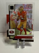 2022 Panini Donruss Clearly Trey Lance #43 - SF 49ers
